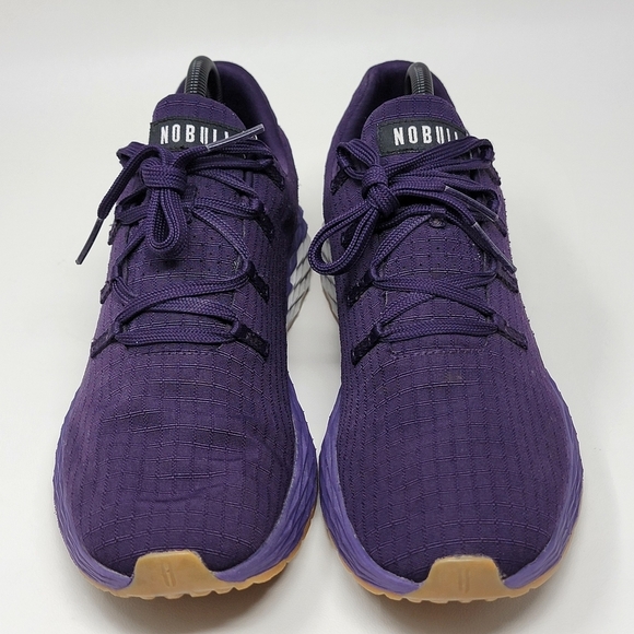 Nobull Plum Ripstop Runner Unisex Mens Sz 8.5 Womens 10 Athletic Shoes Pre-owned - Picture 7 of 11
